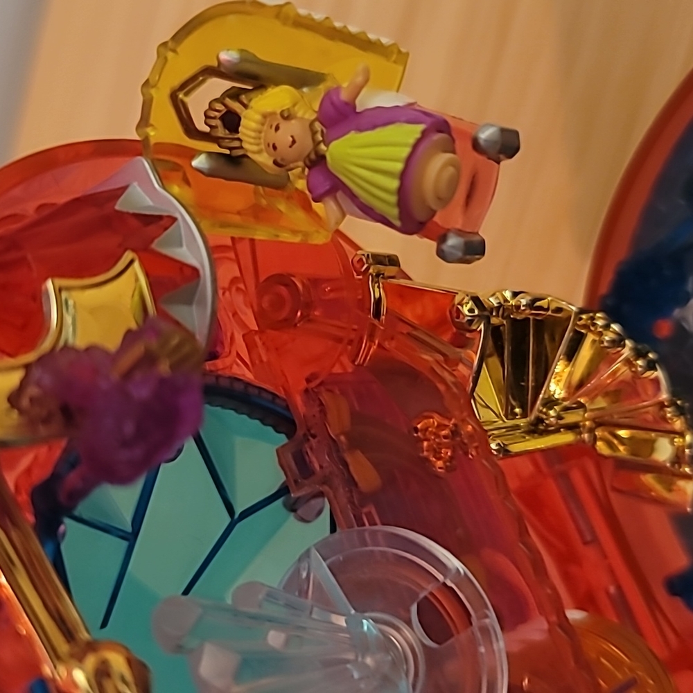 Polly Pocket Sparkle Surprise Star Shine Palace Vintage 1996 - Picture 9 of 11